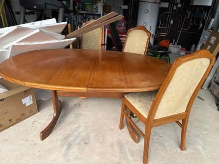 Photo of free Extendable table with 4 chairs (Rawtenstall) #2