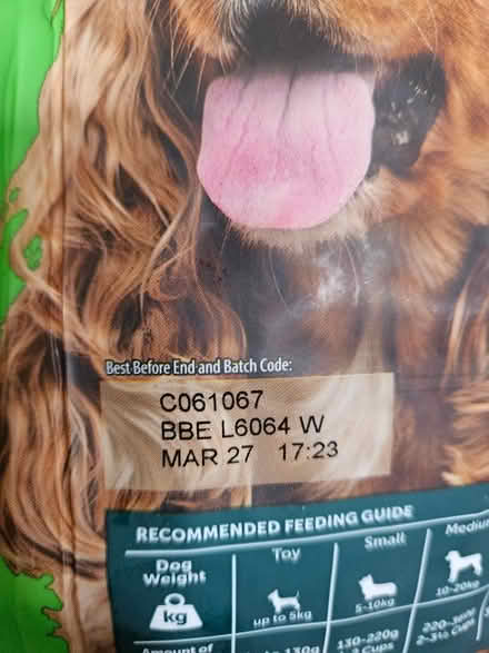 Photo of free Dog food (Gracemount EH16 6NF) #2