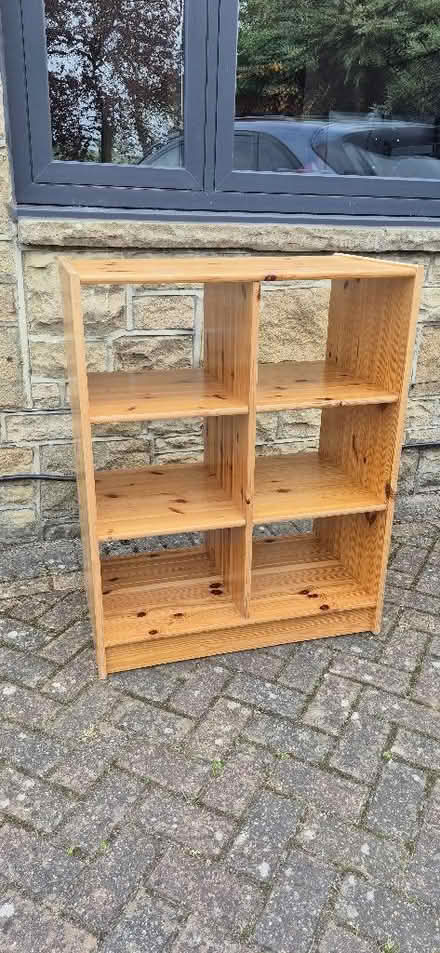 Photo of free Pine book shelves (Addingham LS29) #1