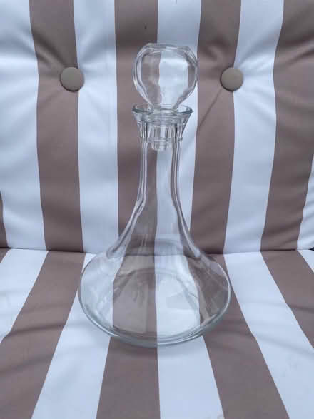 Photo of free Modern Glass Decanter (Wickwar GL12) #1