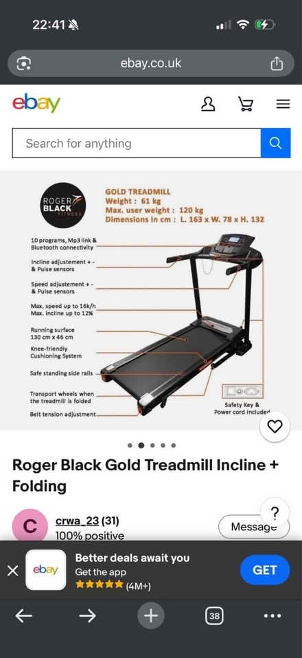 Photo of free Ruger black fitness (West Croydon) #1