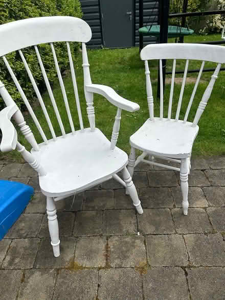 Photo of free 2 wooden chairs (Ballyboden) #1