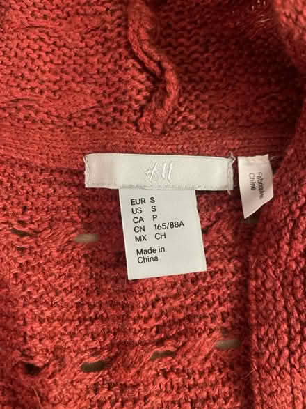 Photo of free H&M ladies sz S knit cardigan (Kennedy/16th in Markham) #2
