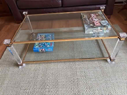 Photo of free Glass coffee table (Manley WA6) #1