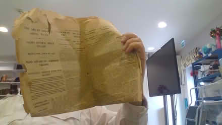 Photo of free Newspaper page (NW11 9AF) #1