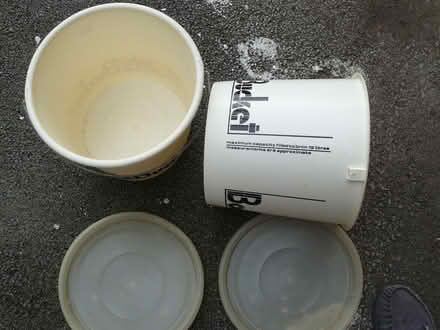 Photo of free 2 x 12 Litre "baby booze bucket" brewing/wine making buckets (Kempsey WR5) #2