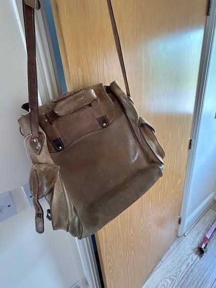 Photo of free Cow hide messenger bag (Caldecott OX14) #2