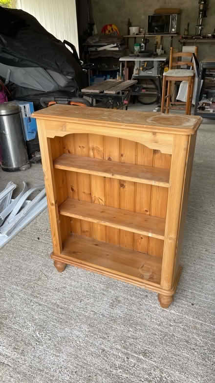 Photo of free Pine sturdy bookshelves (TR19) #1