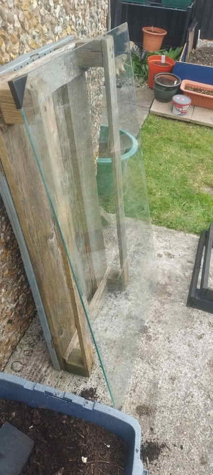 Photo of free Tempered glass sheet 30"x48" (Knighton) #1