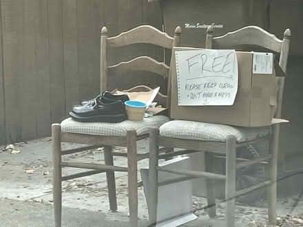 Photo of free Wooden Bistro Chairs San Rafael (15 G street, San Rafael) #1