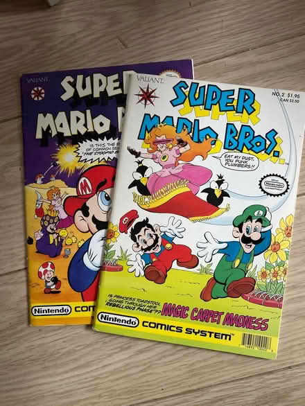 Photo of free Mario Bothers comics (Caldecott OX14) #1