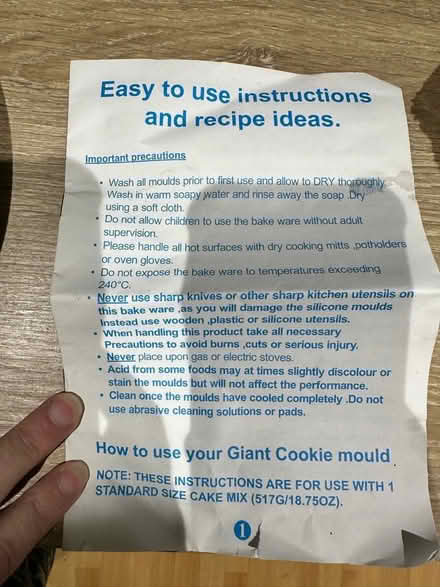 Photo of free Cookie cutter mould x2 (Blaby LE8) #3