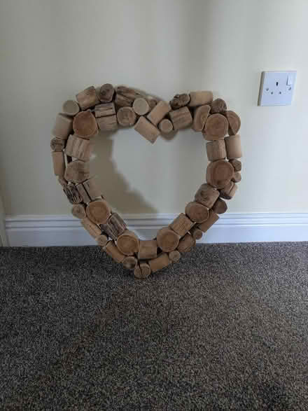 Photo of free Wooden heart decoration (Oakhurst SN25) #1