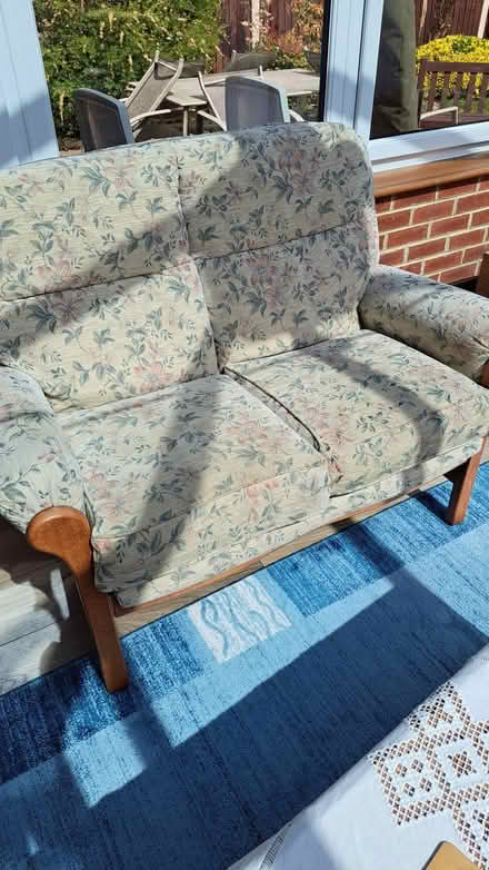 Photo of free 3 piece suite and bamboo table for a conservatory (Hatton DE65) #2