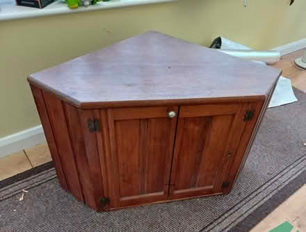 Photo of free Solid wooden TV Corner unit (Lavant, Chichester) #1