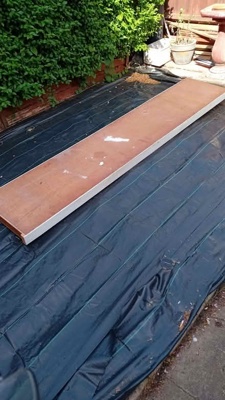 Photo of free Large long homemade shelf (Homerton E9) #2