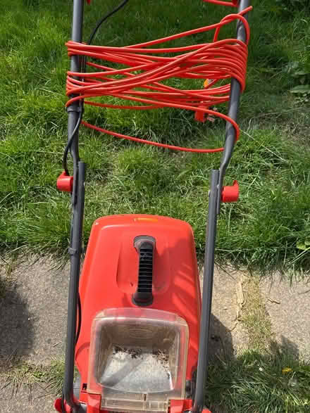 Photo of free Flymo visimo lawn mower (LU1 stockwood park) #3