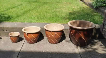 Photo of free 4 Clay pots (South Chailey Lewes) #1