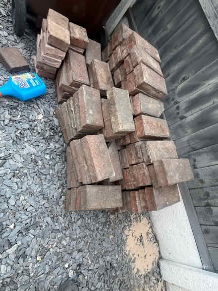 Photo of free Around 200 red block pavers (Litherland) #1