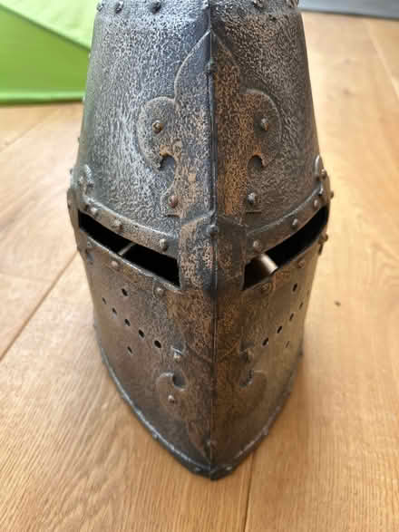 Photo of free Kids plastic knight’s helmet (Caldecott OX14) #2