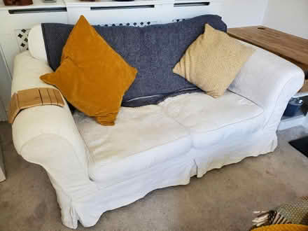 Photo of free White couches (Hillsborough S3) #2