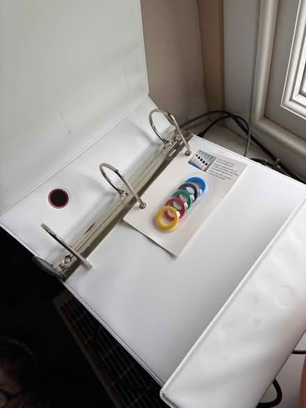 Photo of free 3 hole ring binder (Thwaite DL11) #2