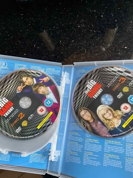 Photo of free The Big Bang Theory DVD’s (Waverton CH3) #3