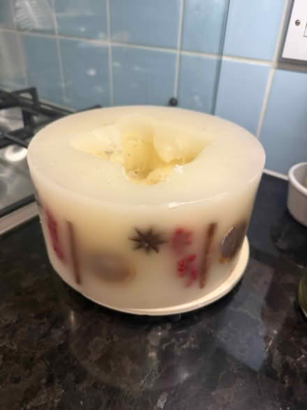 Photo of free Large wax candle for wax upcycling (Sevenoaks TN13) #1