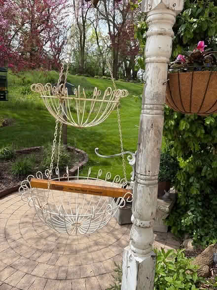 Photo of free Dual hanging basket (Spring Grove, IL) #2