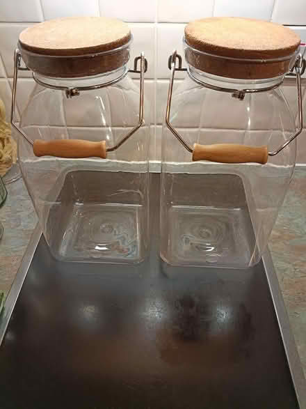 Photo of free 2 Storage Jars (not airtight) (Ipswich, IP4) #1