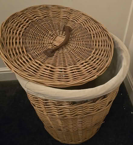 Photo of free Wicker laundry basket (Eccles M30) #1