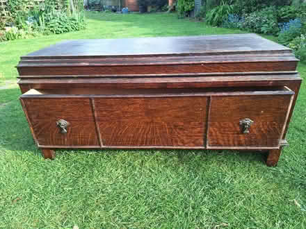 Photo of free Oak ottoman project (Hurst RG10) #3