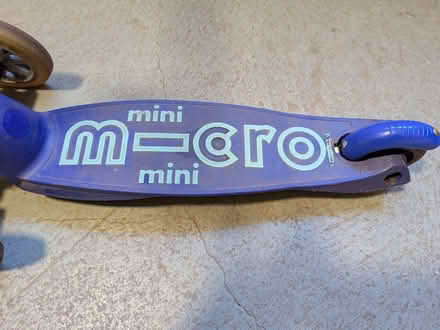 Photo of free Micro Mini Deluxe Scooter in Blue (West Kensington W14) #3