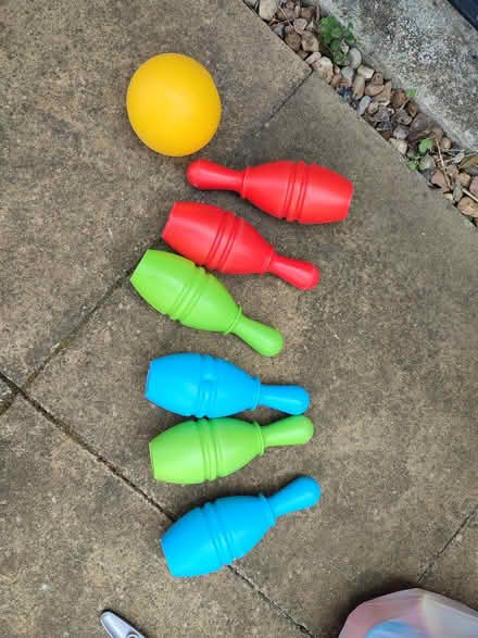 Photo of free Plastic skittles game for toddler (CT11) #1