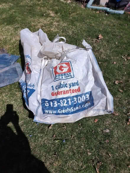 Photo of free Cubic yard soil bag (STITTSVILLE, Fernbank + Liard) #1