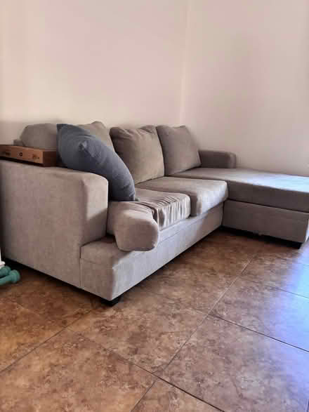 Photo of free Gray couch (Chandler Blvd and Kyrene) #4