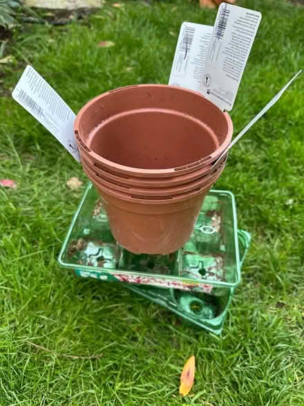 Photo of free Plastic pots (Central Shoreham BN43) #1
