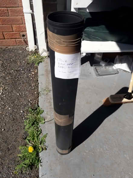 Photo of free Black plastic roll (Narborough LE19) #2