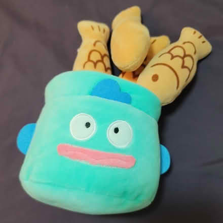Photo of free Sanrio Hangyodon plush with fish (Broadview/Gerrard) #1