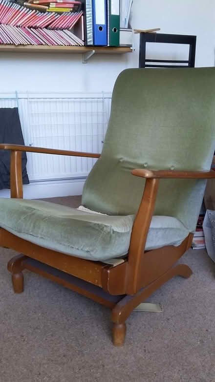 Photo of free Rocking chair (needs mending) (St Werburgh's) #1