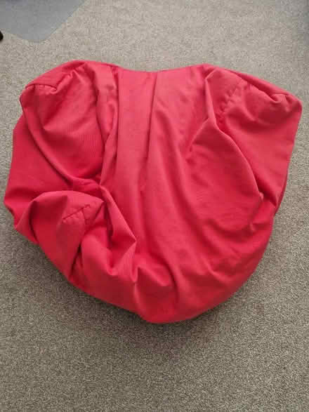 Photo of free Red bean bag (Theale RG7) #1