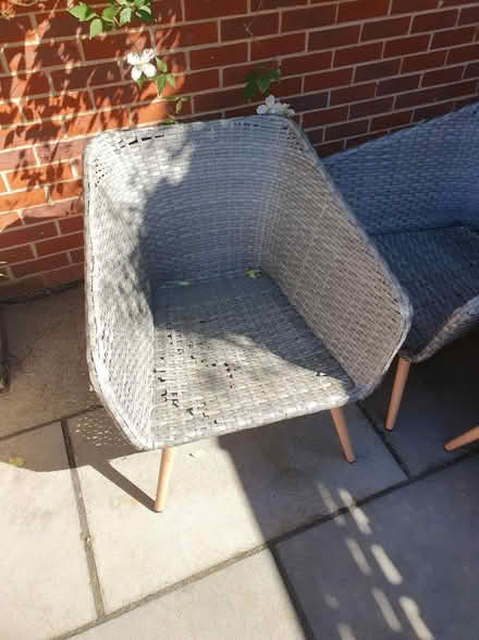 Photo of free Garden chairs and table (Leybourn chase) #4