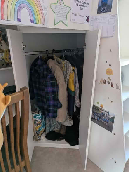 Photo of free Bed with desk and wardrobe (Isleworth, TW3) #3