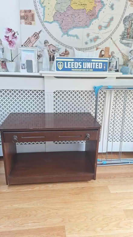 Photo of free Mahogany tv table (Walkinstown Dublin 12) #1