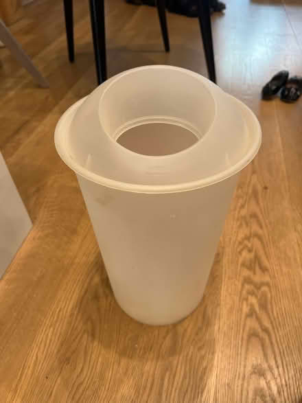 Photo of free Plastic Rubbermaid trash can (Old Town) #1