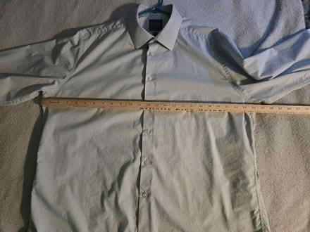 Photo of free Light Blue Dress Shirt Slim Fit XL (West 7th) #3