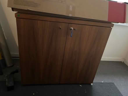 Photo of free Wood veneer cupboard (W2 2ET) #1