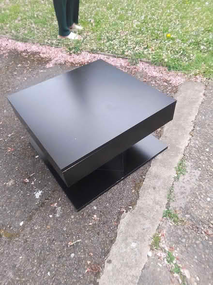 Photo of free Black coffee table (Killamarsh S21) #1