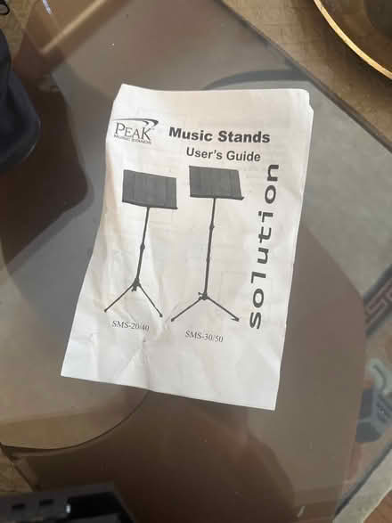 Photo of free Folding music stand & carrying case (Berkeley) #4