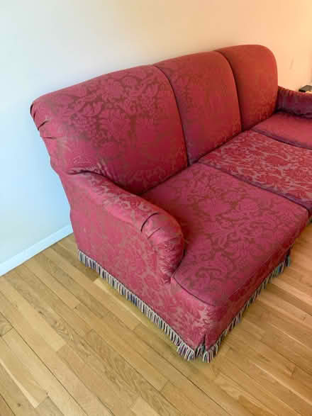 Photo of free COUCH - lightly worn reupholstered (North Reston) #2